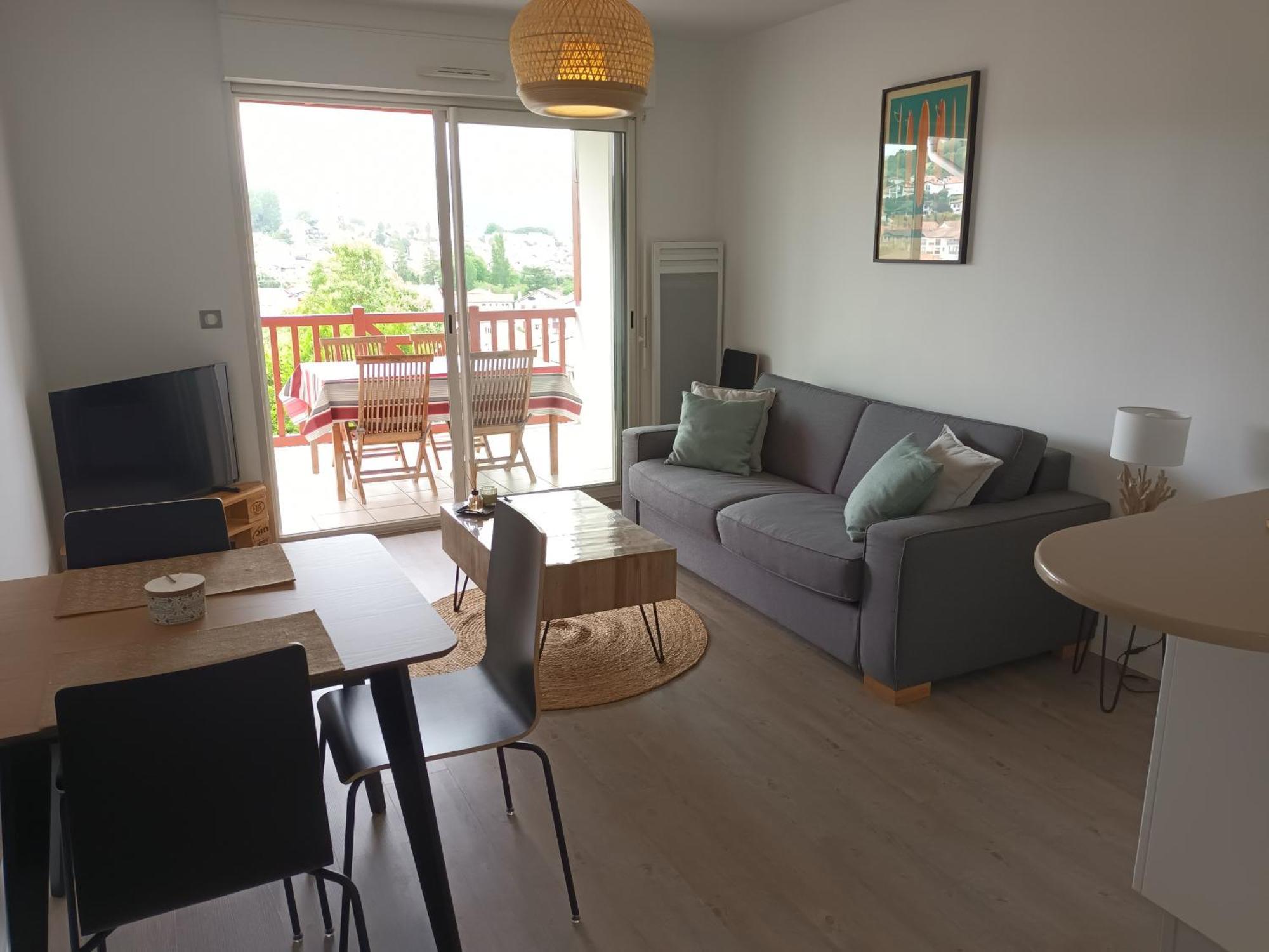 Appart. 2* A Hendaye, Proche Centre, Parking Privatif - Fr-1-239-777 Leilighet Eksteriør bilde