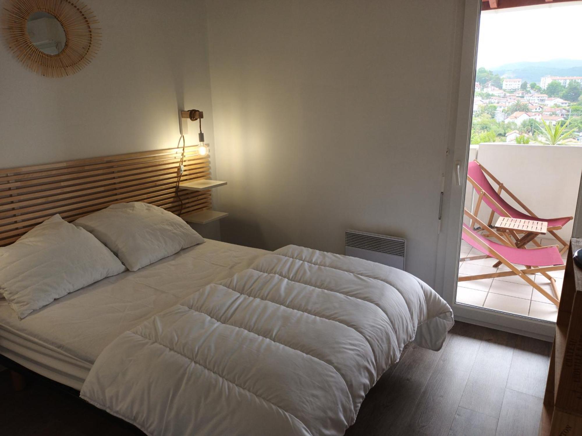 Appart. 2* A Hendaye, Proche Centre, Parking Privatif - Fr-1-239-777 Leilighet Eksteriør bilde