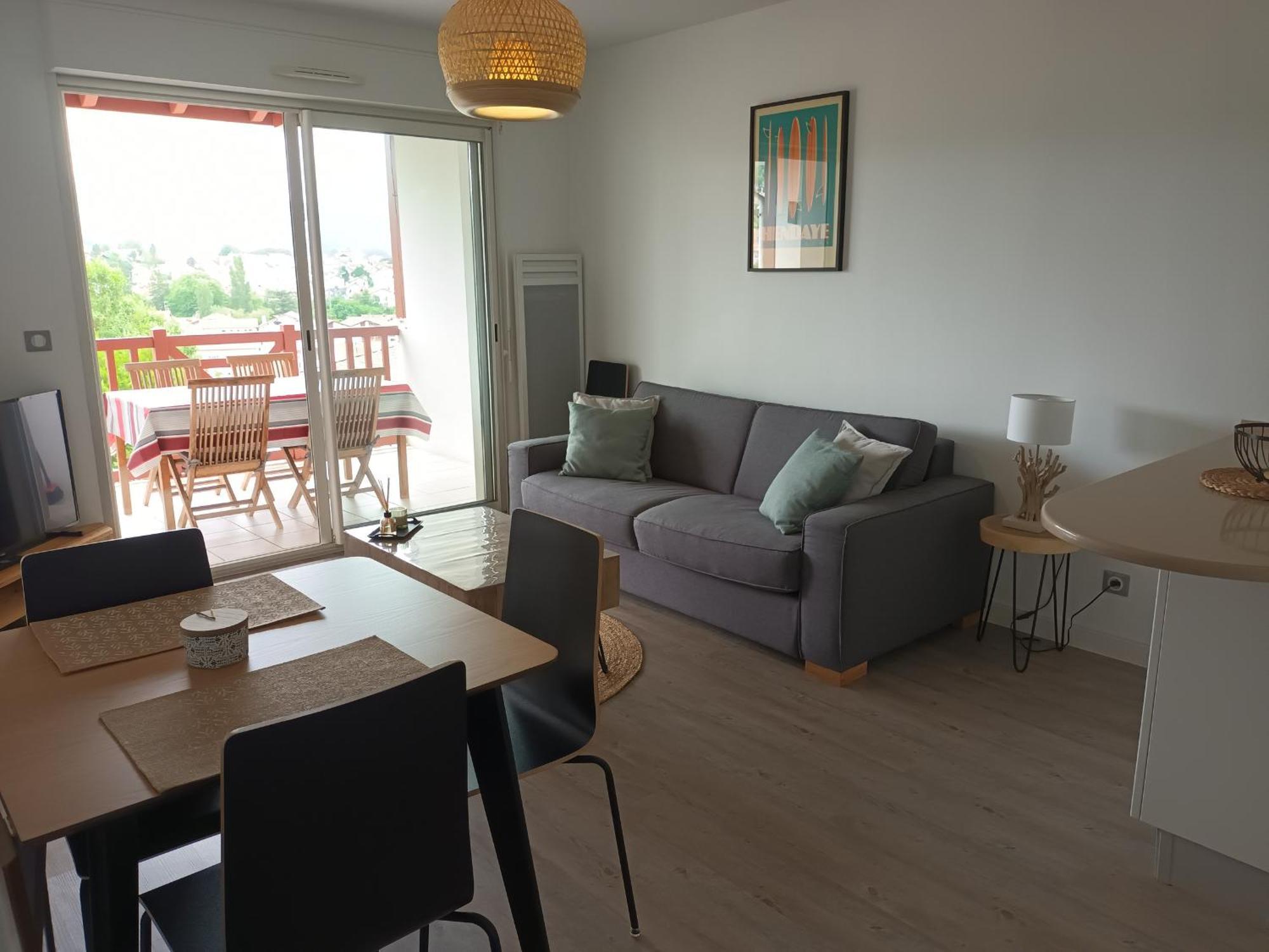 Appart. 2* A Hendaye, Proche Centre, Parking Privatif - Fr-1-239-777 Leilighet Eksteriør bilde