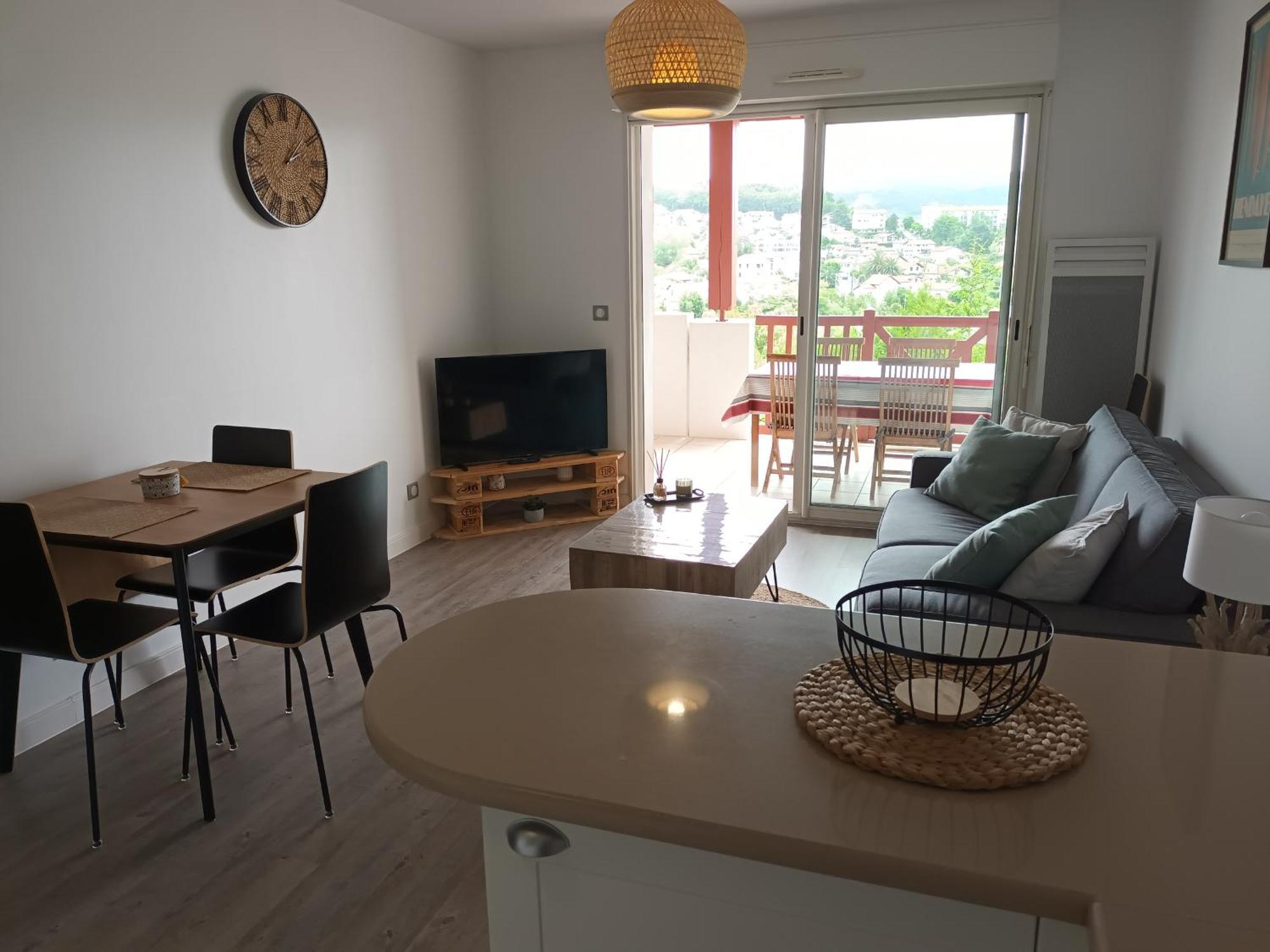 Appart. 2* A Hendaye, Proche Centre, Parking Privatif - Fr-1-239-777 Leilighet Eksteriør bilde