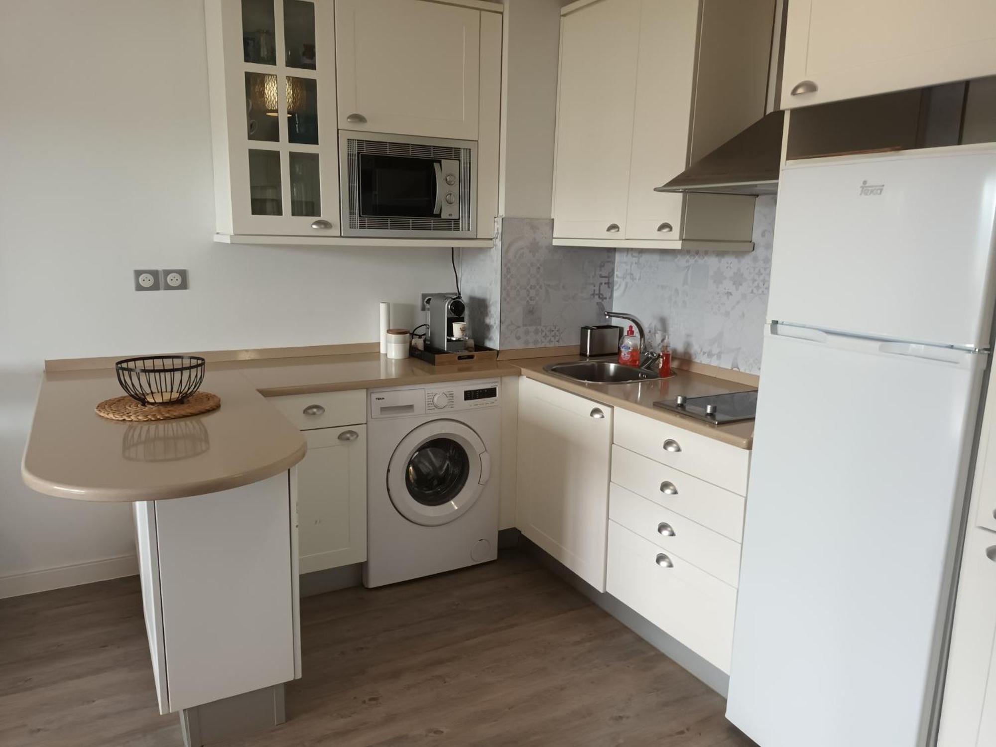 Appart. 2* A Hendaye, Proche Centre, Parking Privatif - Fr-1-239-777 Leilighet Eksteriør bilde