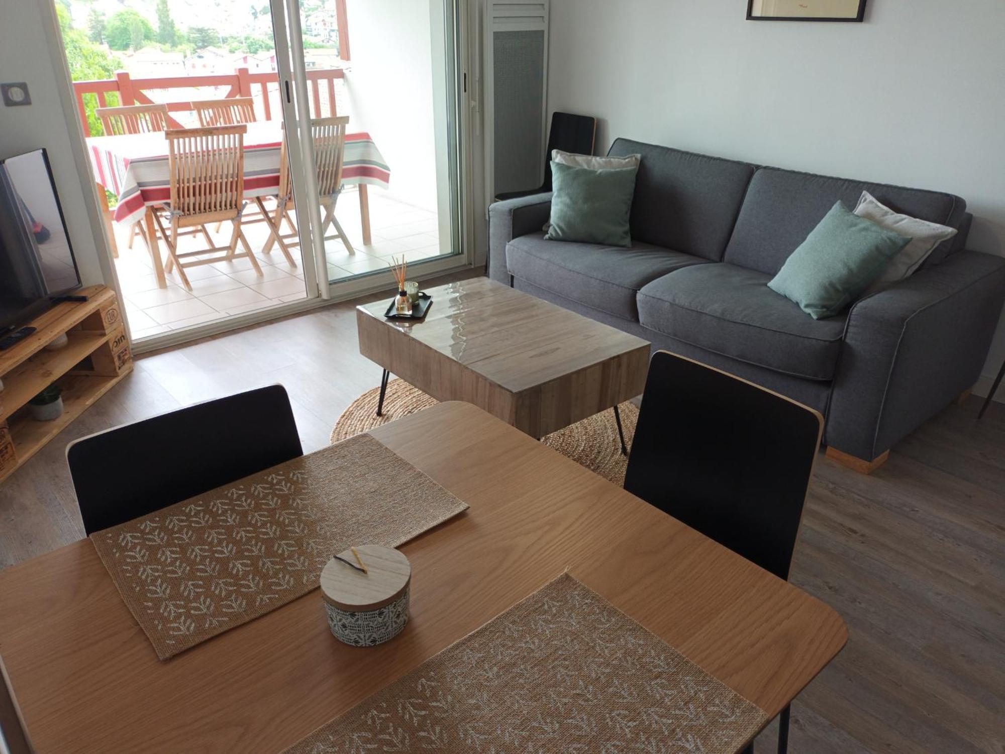 Appart. 2* A Hendaye, Proche Centre, Parking Privatif - Fr-1-239-777 Leilighet Eksteriør bilde